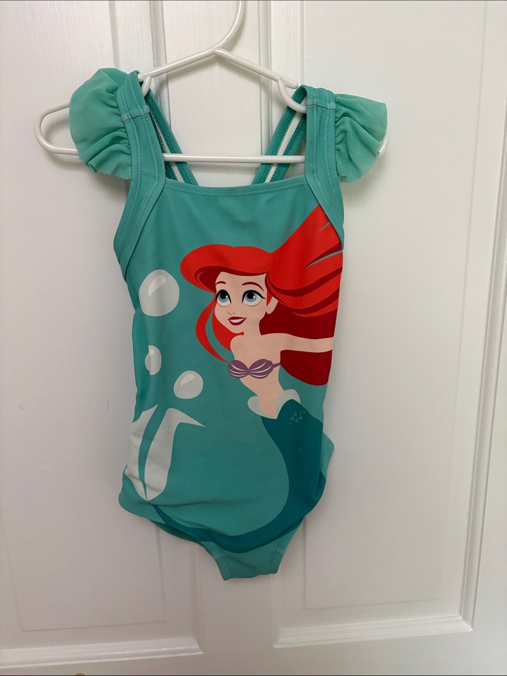 Hanna Andersson Ariel girls one piece size 4.